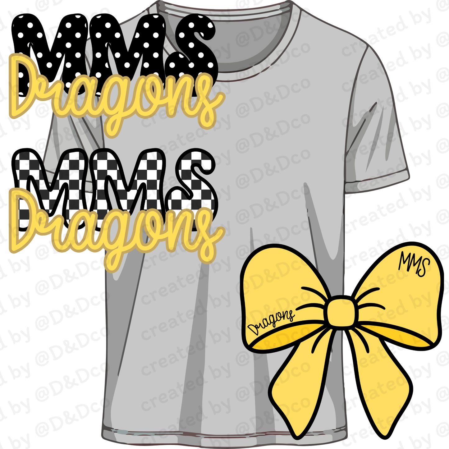 Custom School Spirit Shirt - Nacogdoches/McMichael