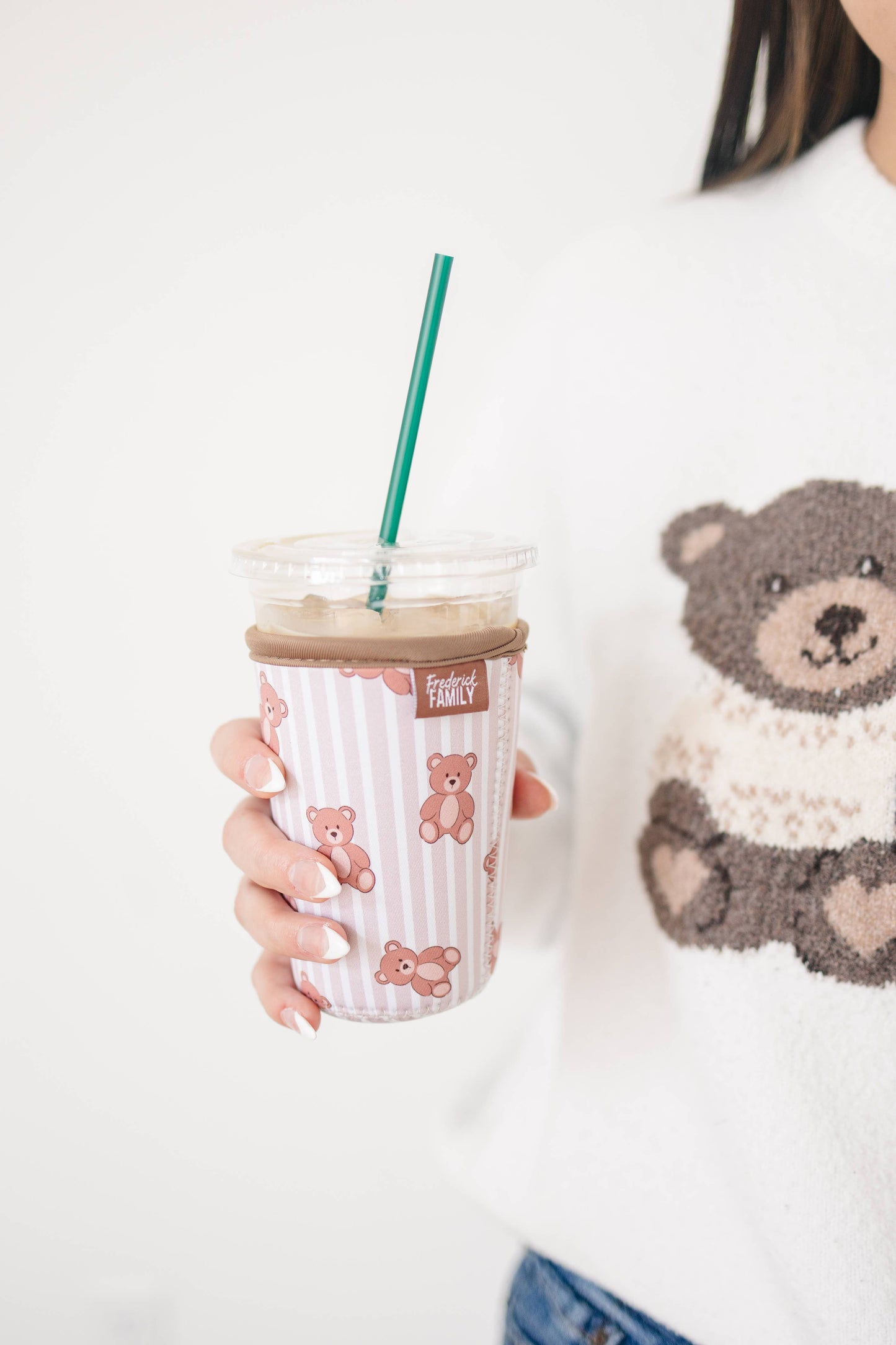 Teddy Stripe - Drink Sleeve