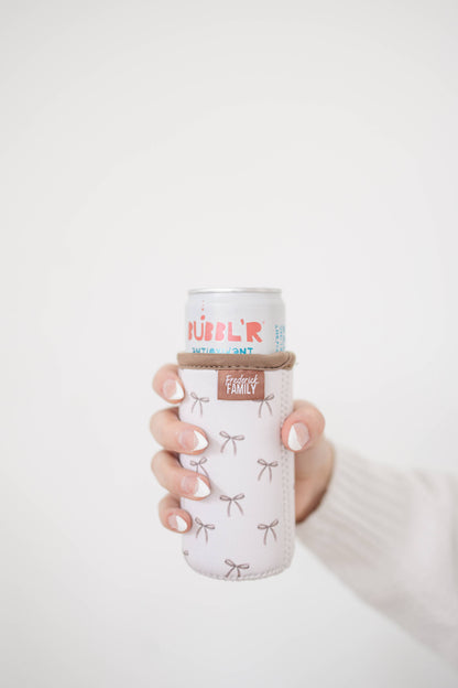Brown Bows - Slim Can Drink Sleeves 12oz