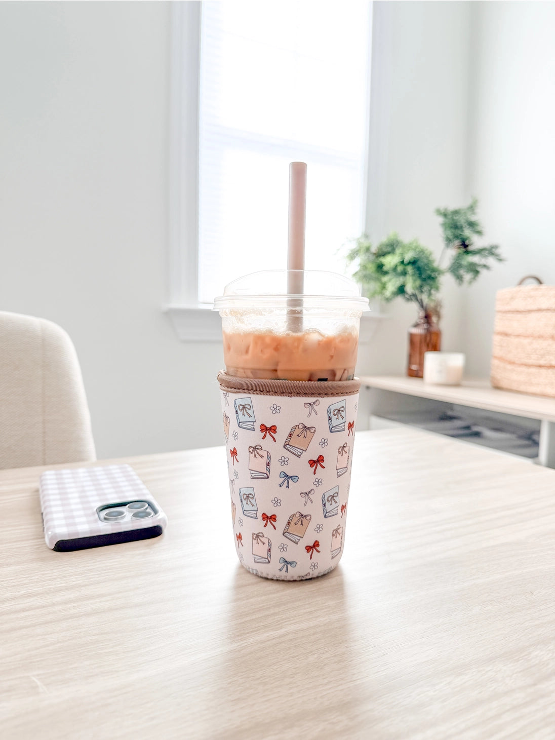 Books & Bows - Drink Sleeve