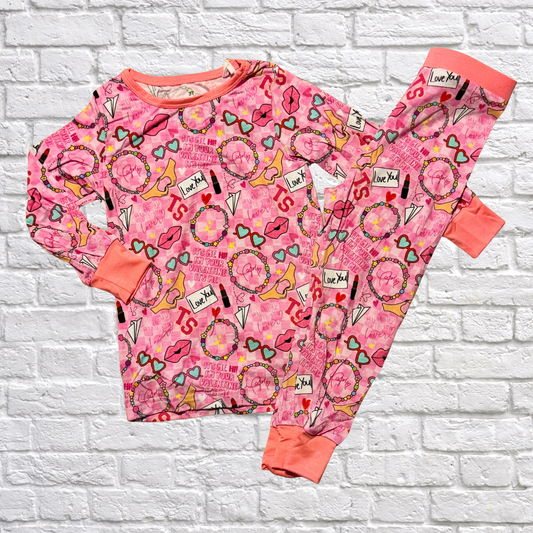 Taylor Valentine Pajama Set | 3T