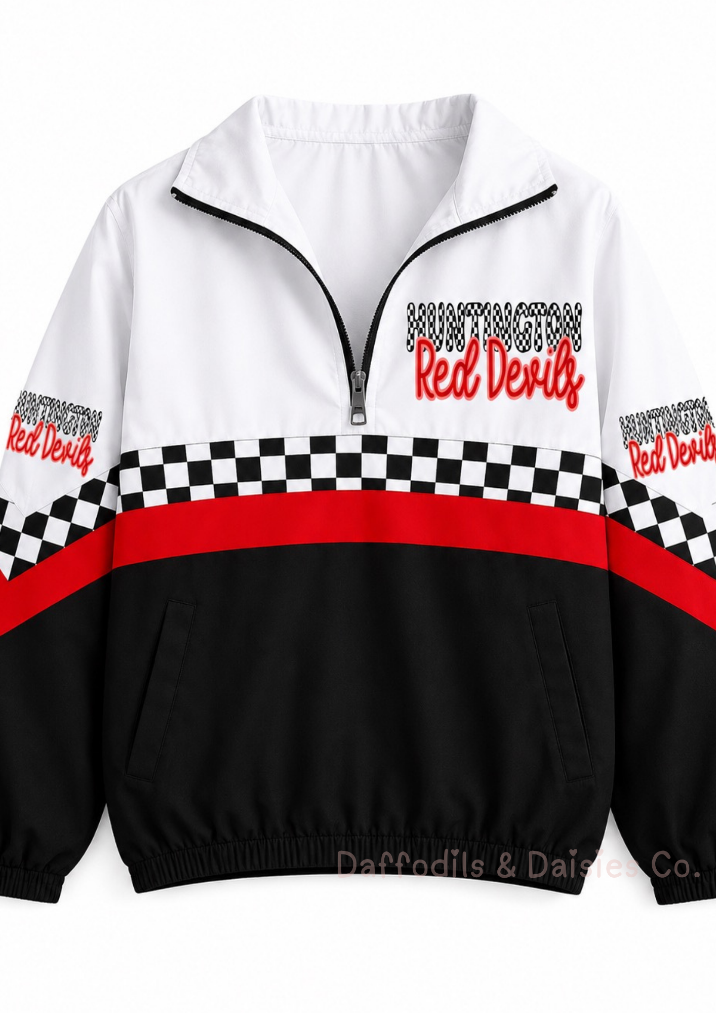 Custom School Spirit Quarter-Zip Pullover