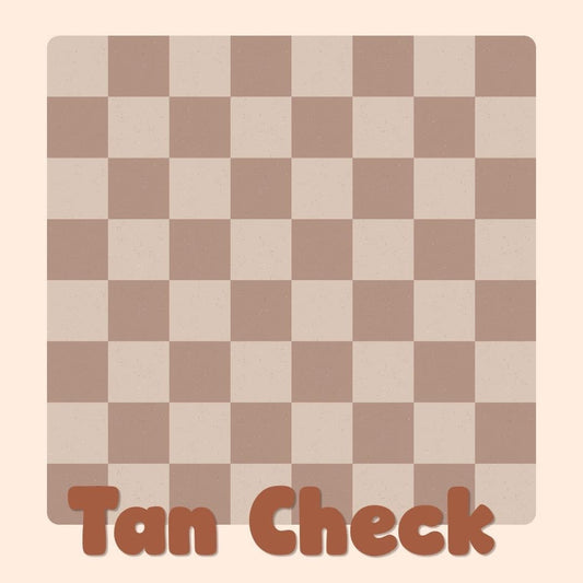 TAN CHECK | COZY LITTLE HARVEST