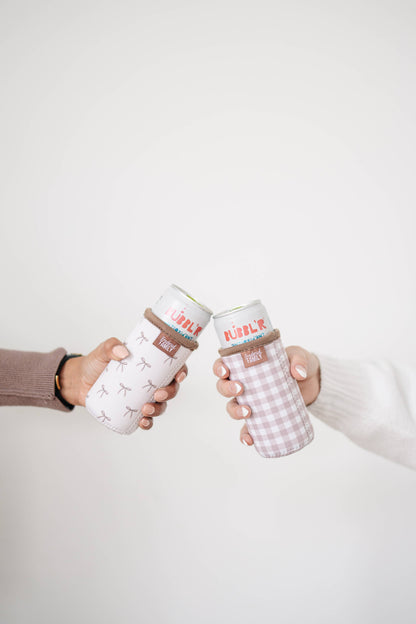 Brown Bows - Slim Can Drink Sleeves 12oz