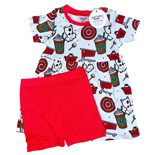 Target Pup Bamboo Short Set | 2T