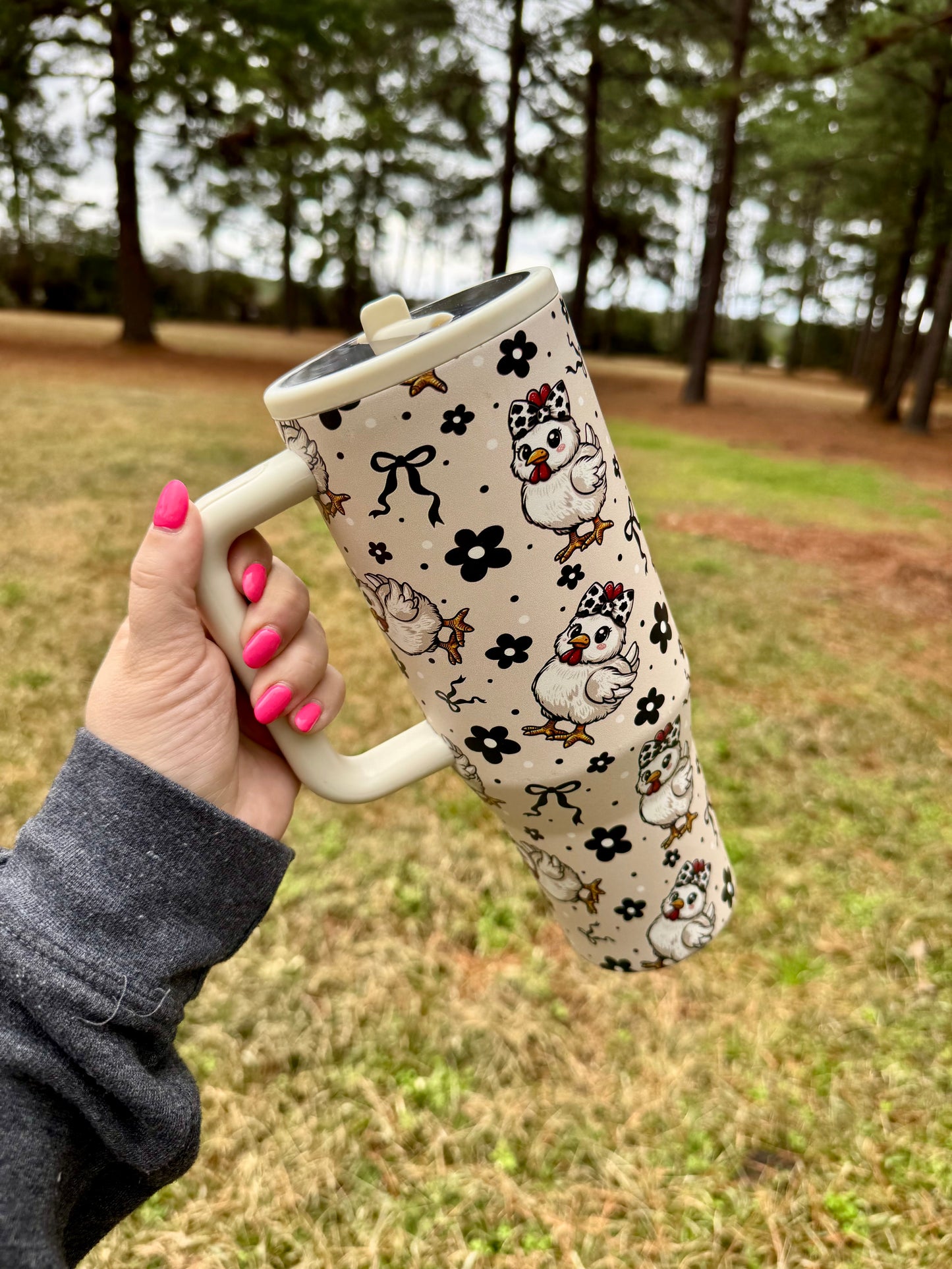40oz Chicken Tumblers
