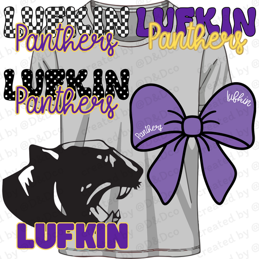 Custom School Spirit Shirt - Lufkin