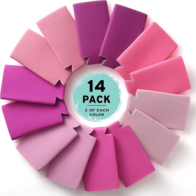 Custom Logo Koozie Packs (Standard Can) – 12, 14, or 30 Pack