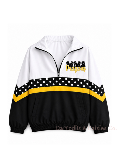Custom School Spirit Quarter-Zip Pullover