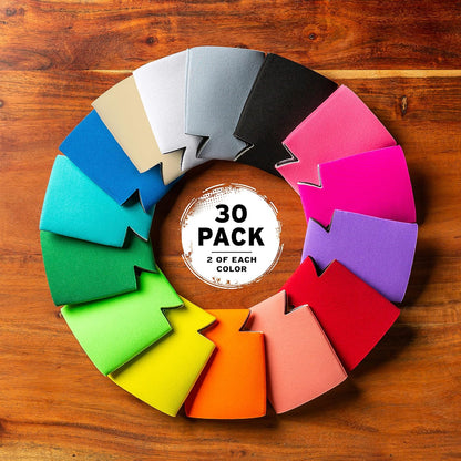 Custom Logo Koozie Packs (Standard Can) – 12, 14, or 30 Pack