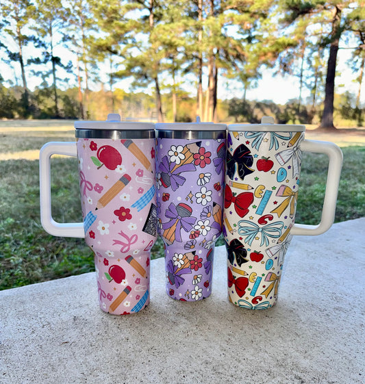 40oz Teacher Tumblers