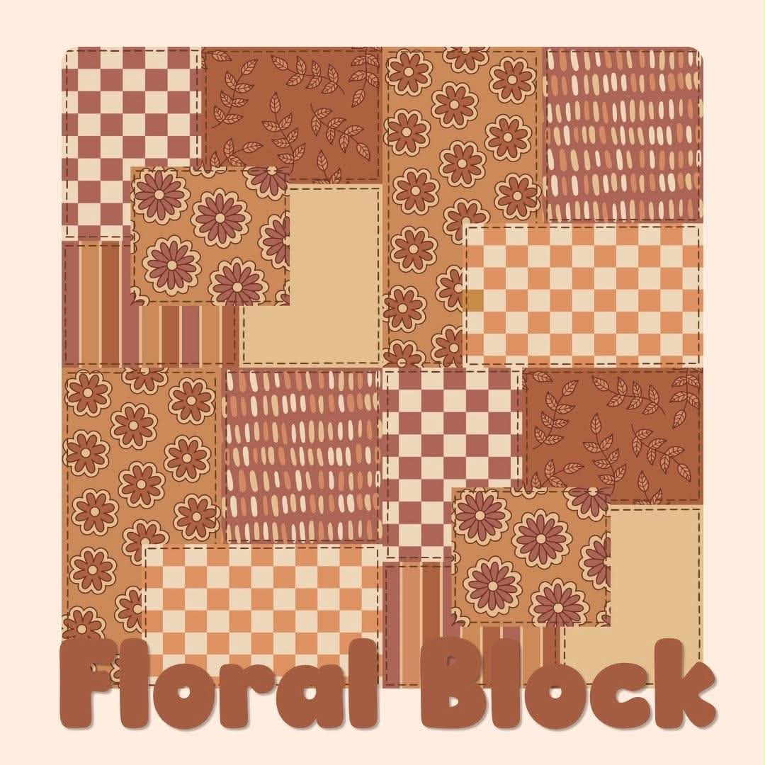 FLORAL BLOCK | COZY LITTLE HARVEST