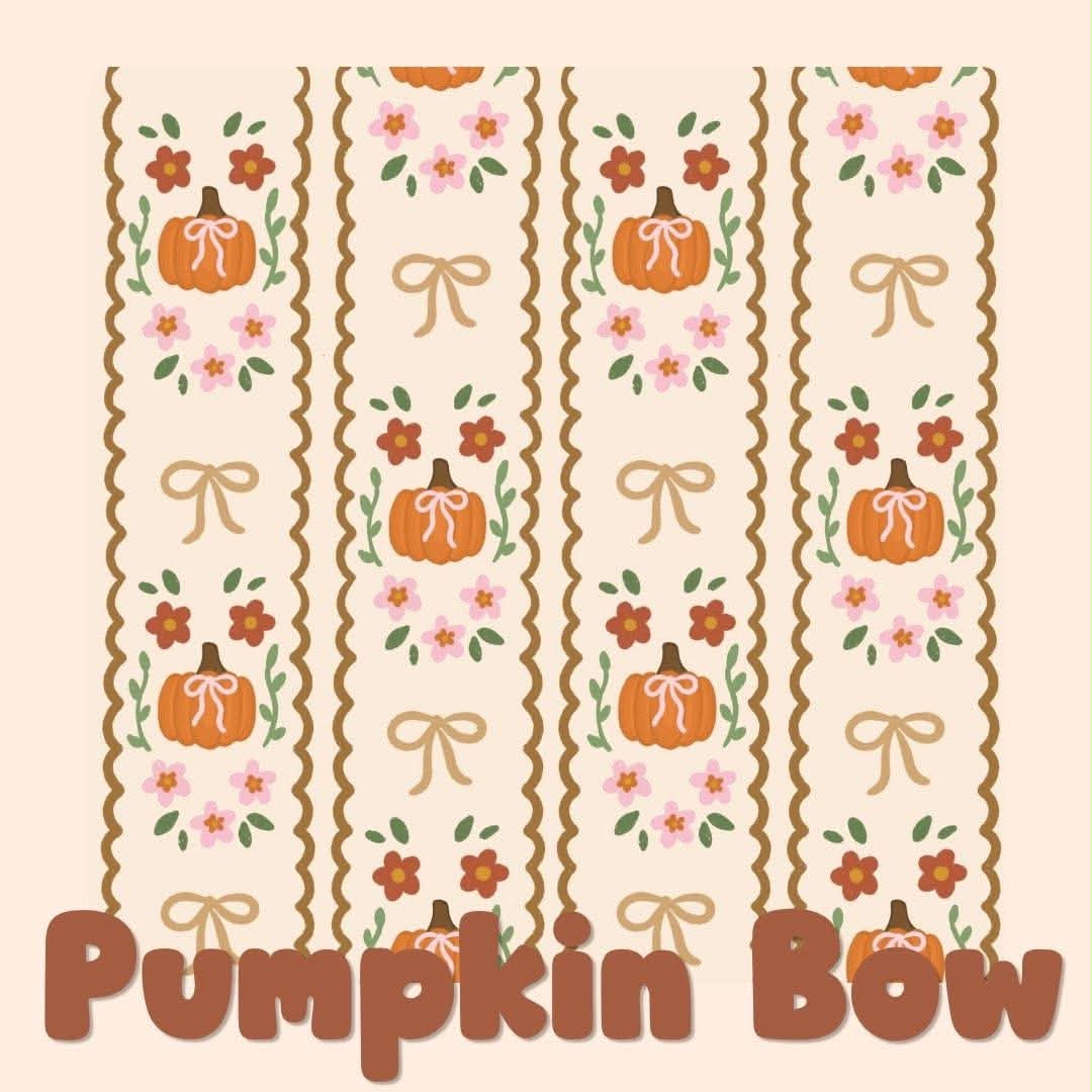 PUMPKIN BOW | COZY LITTLE HARVEST