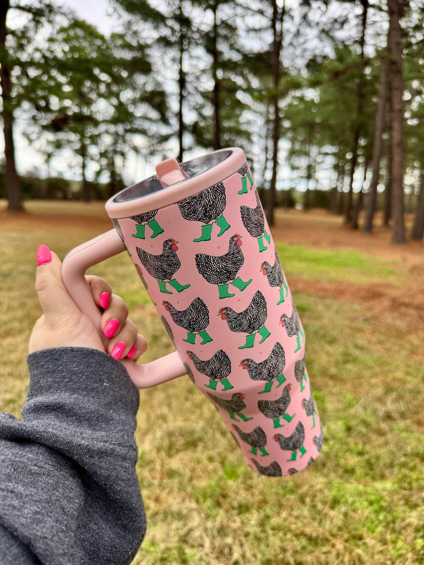 40oz Chicken Tumblers