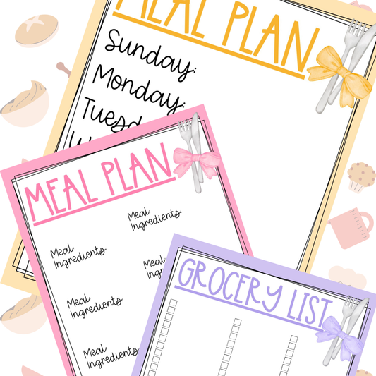 Pretty & Practical Meal Planning (download)