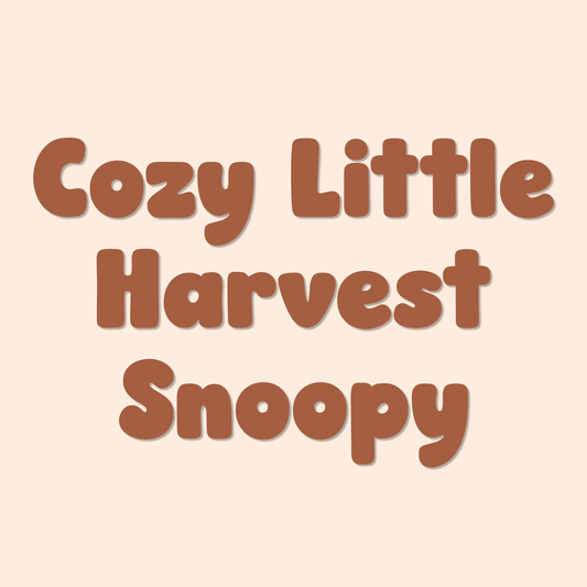 SNOOPY | COZY LITTLE HARVEST