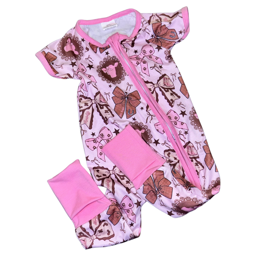 Cowgirl Cutie Zip Romper