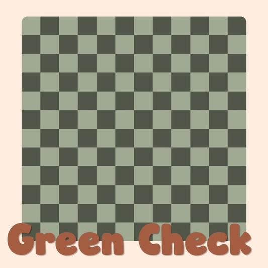 GREEN CHECK | COZY LITTLE HARVEST
