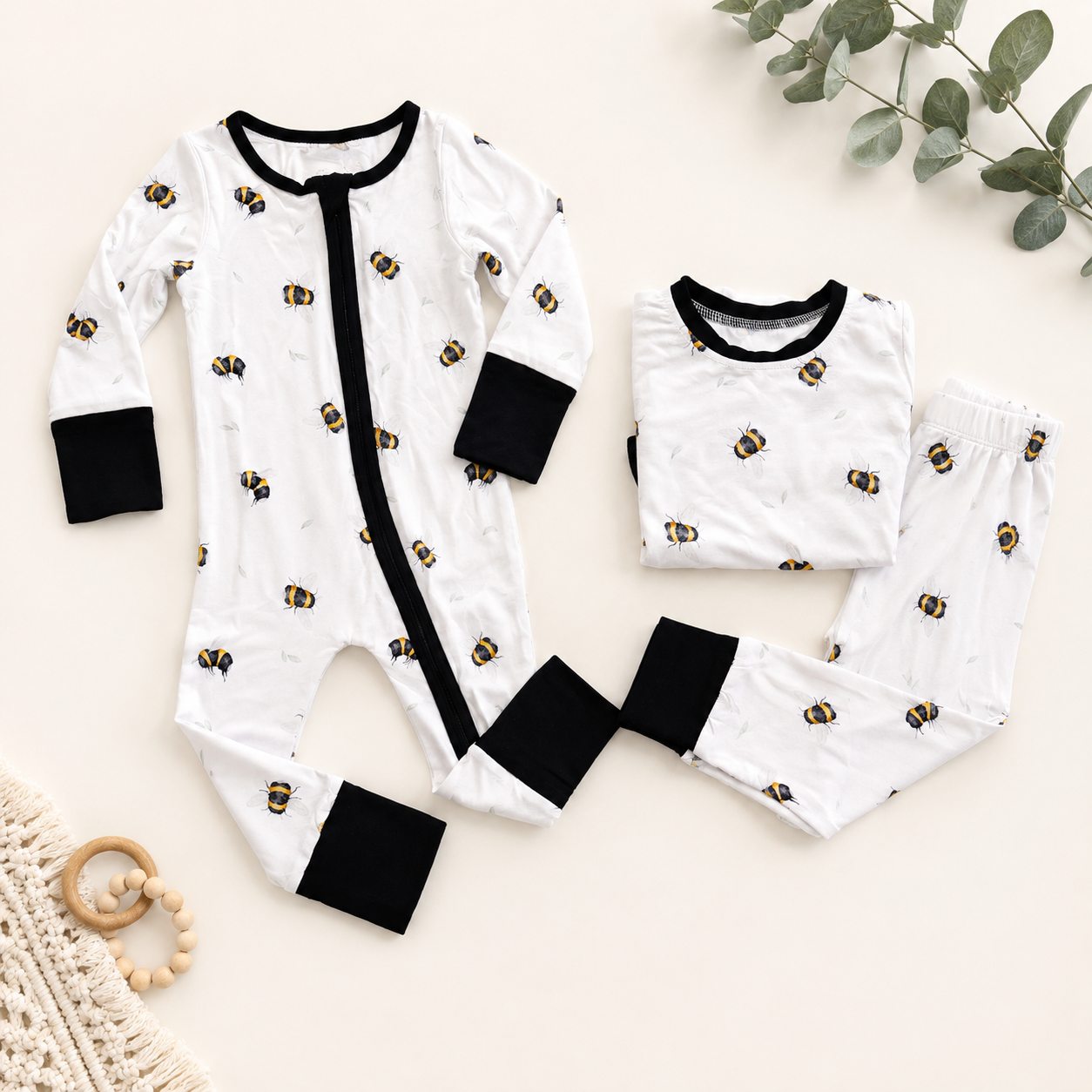 Buzzy Bee Bamboo Pajamas