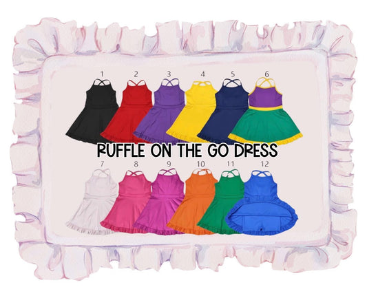 Ruffle On The Go Active Dress