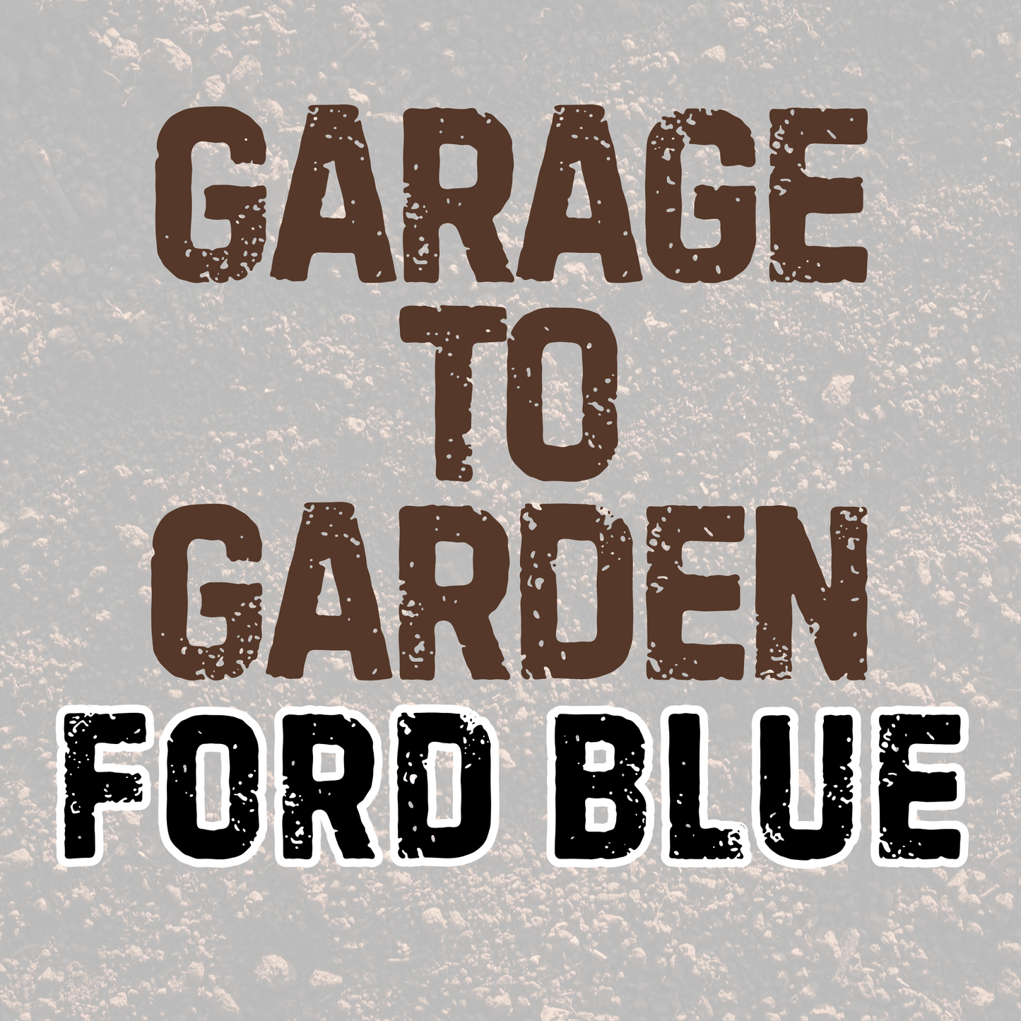 FORD BLUE | GARAGE TO GARDEN