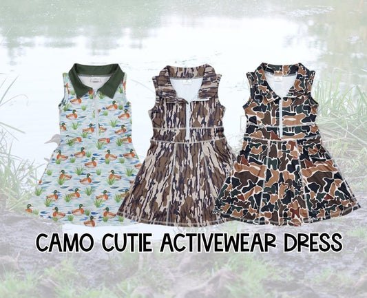 Camo Cuties Active Dress