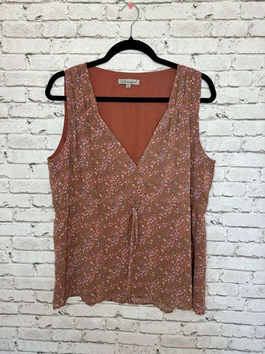 Rust Paisley Breeze Tank