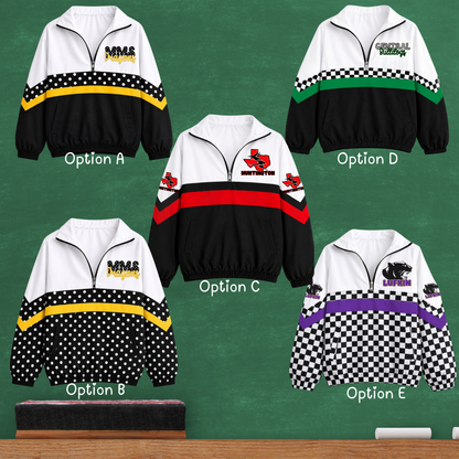 Custom School Spirit Quarter-Zip Pullover