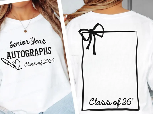 Senior Autograph Tee – Class of 2026