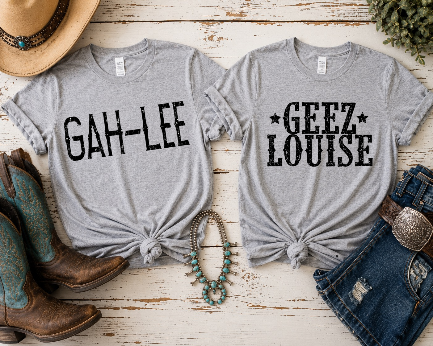 Southern Sayings Western Tee