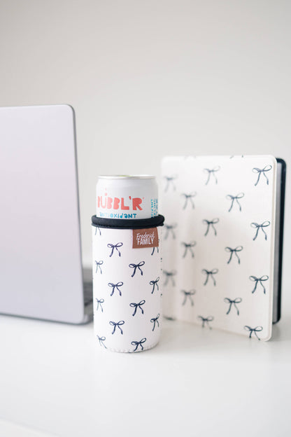 Black Bow - Slim Can Drink Sleeves 12oz