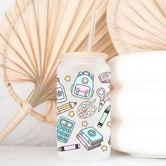 Teacher Glass Can Tumblers