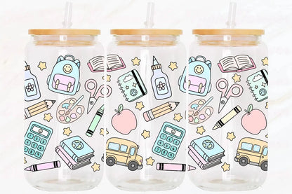 Teacher Glass Can Tumblers