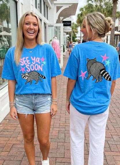 See Ya Soon Raccoon Tee