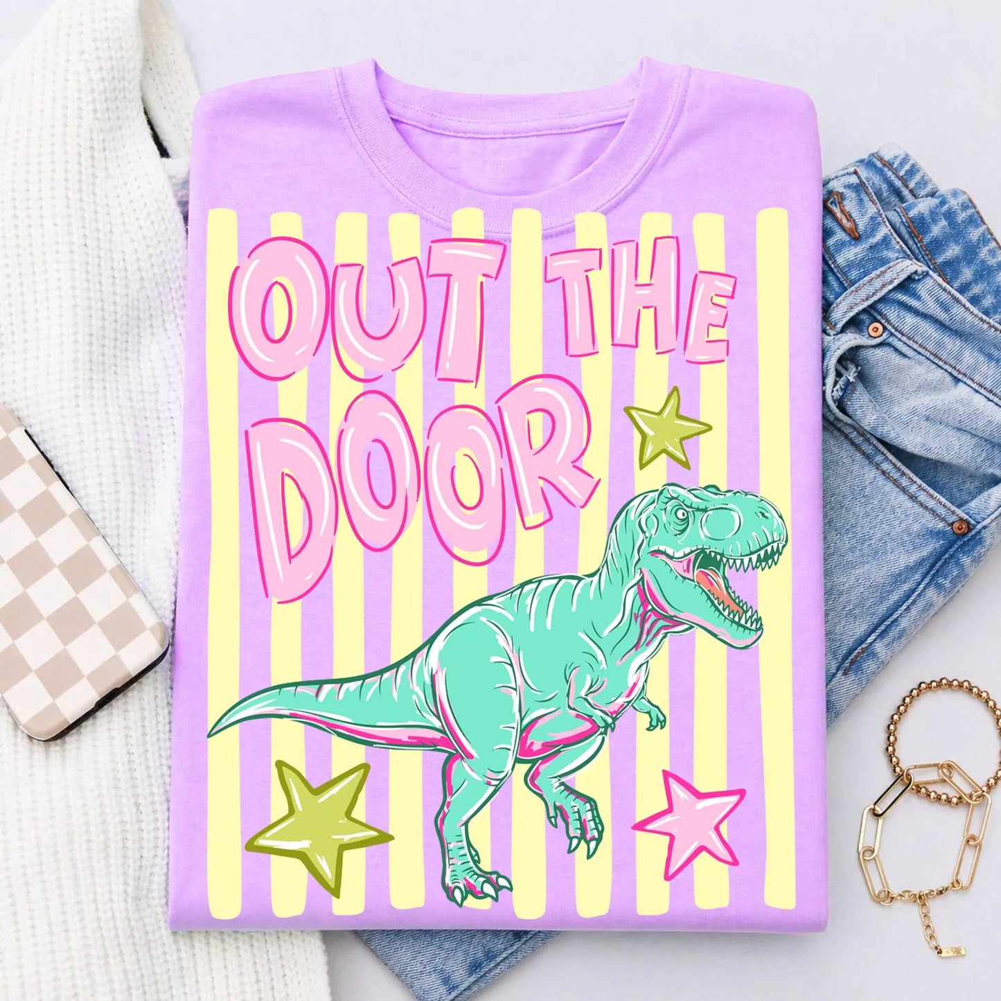 Out the Door Dinosaur