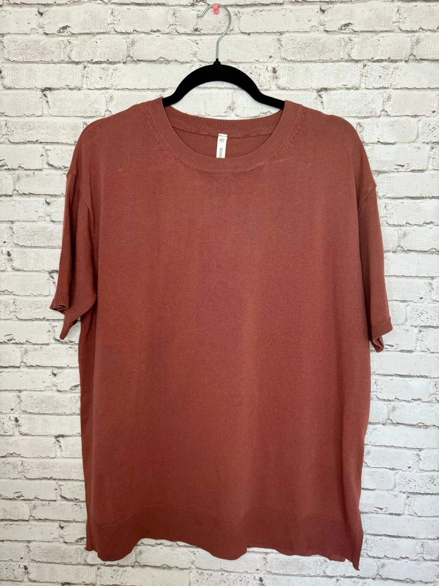 Dusty Rose Oversized Tee