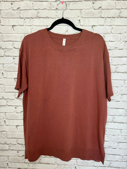 Dusty Rose Oversized Tee